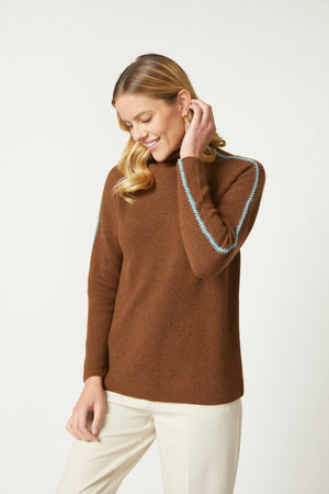 Mockneck Sleeve Detail