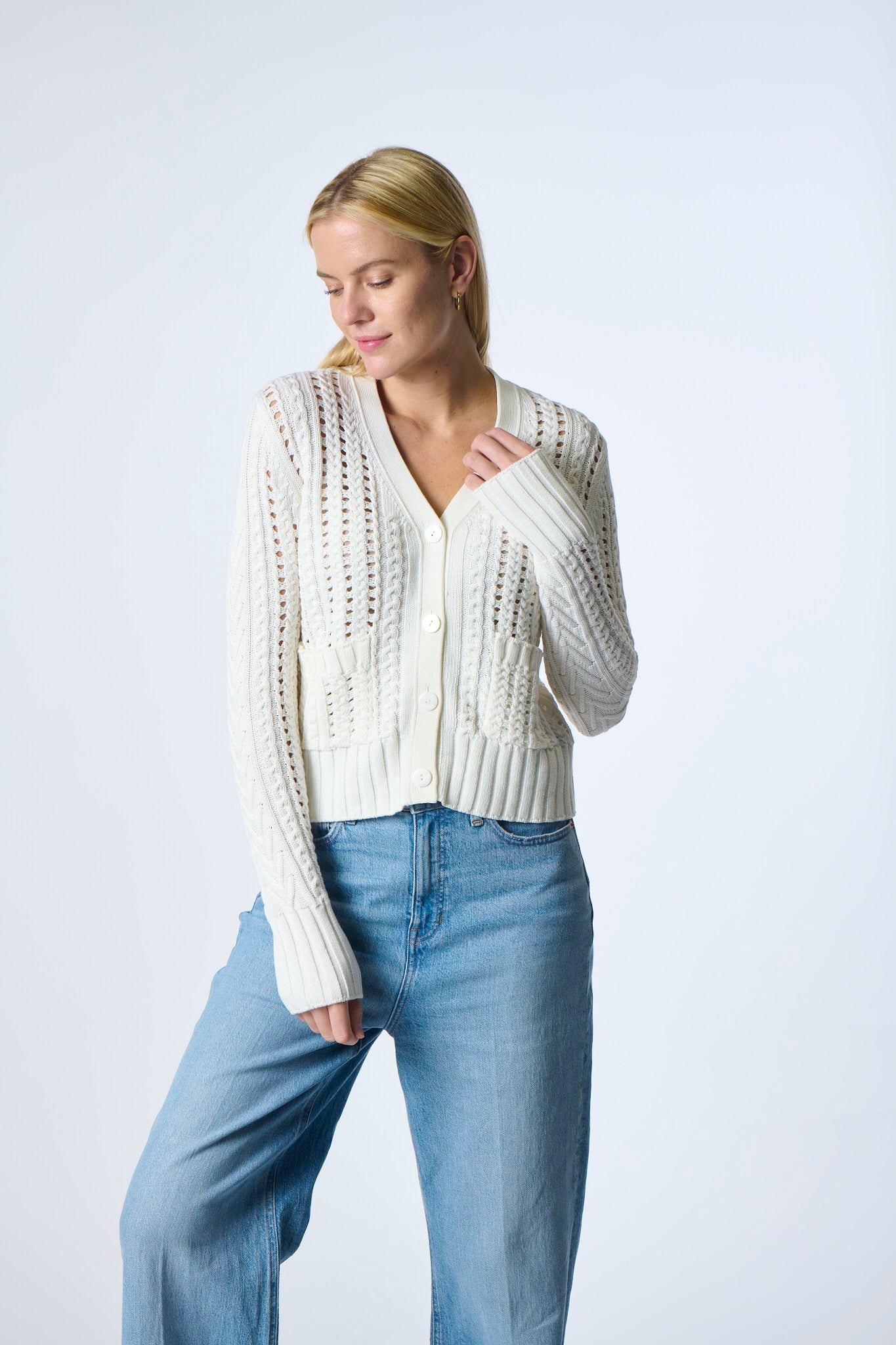 Cable Cardigan