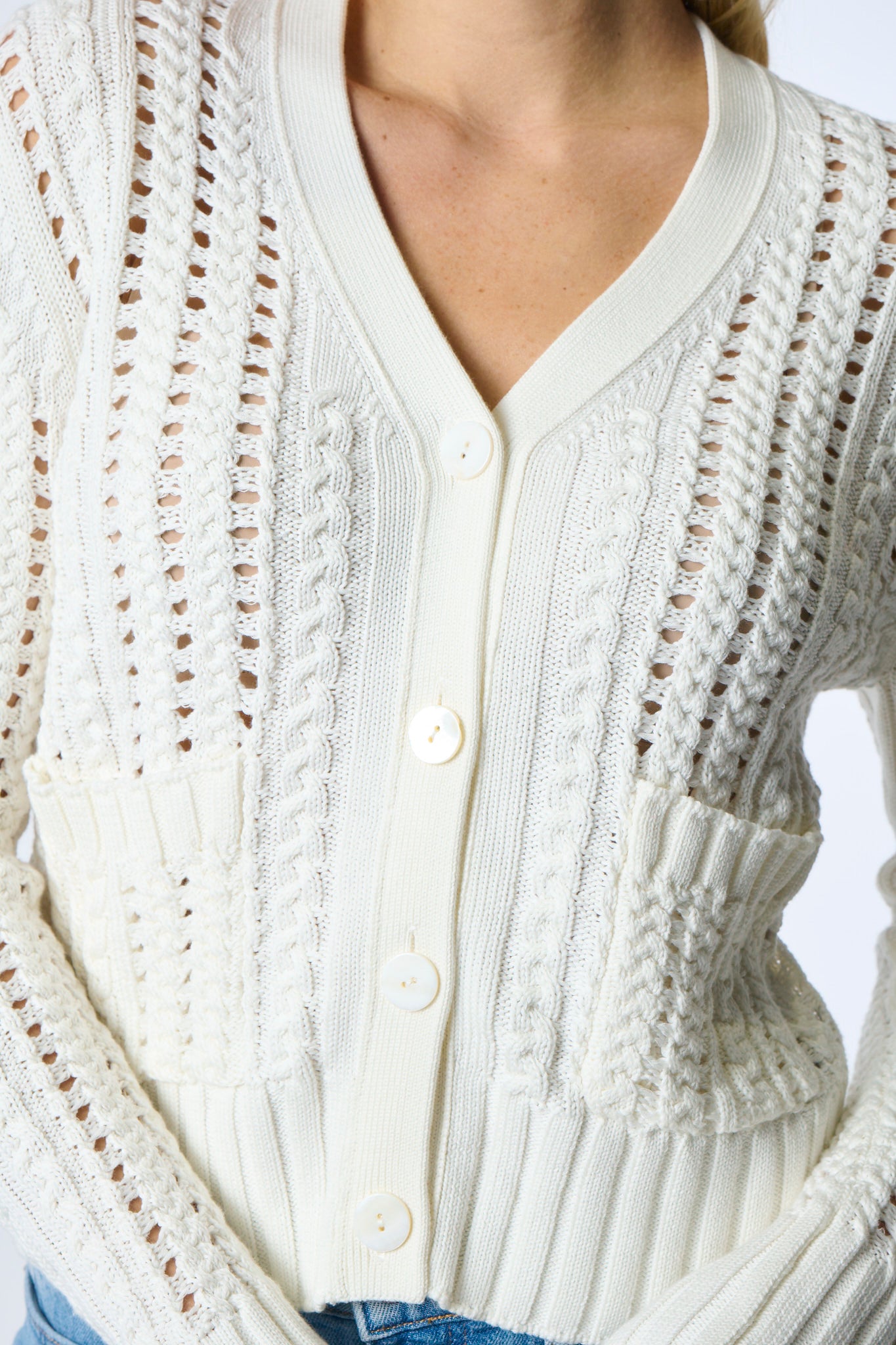 Cable Cardigan