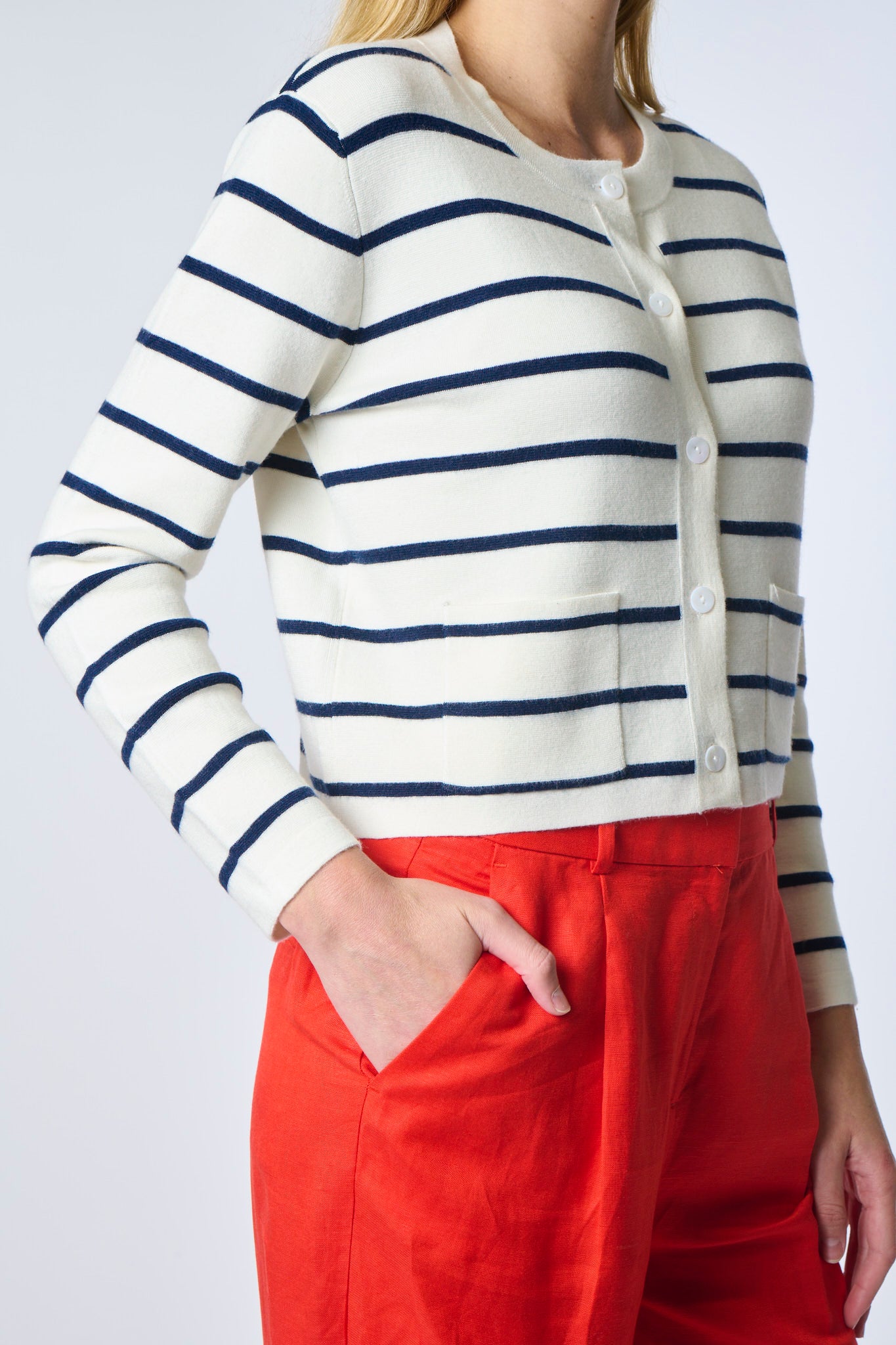 Full Milano Polo Cardigan