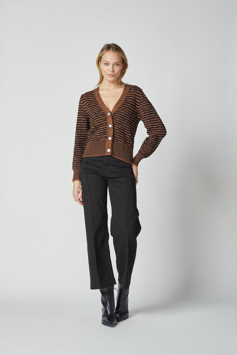 Stripe Cardigan